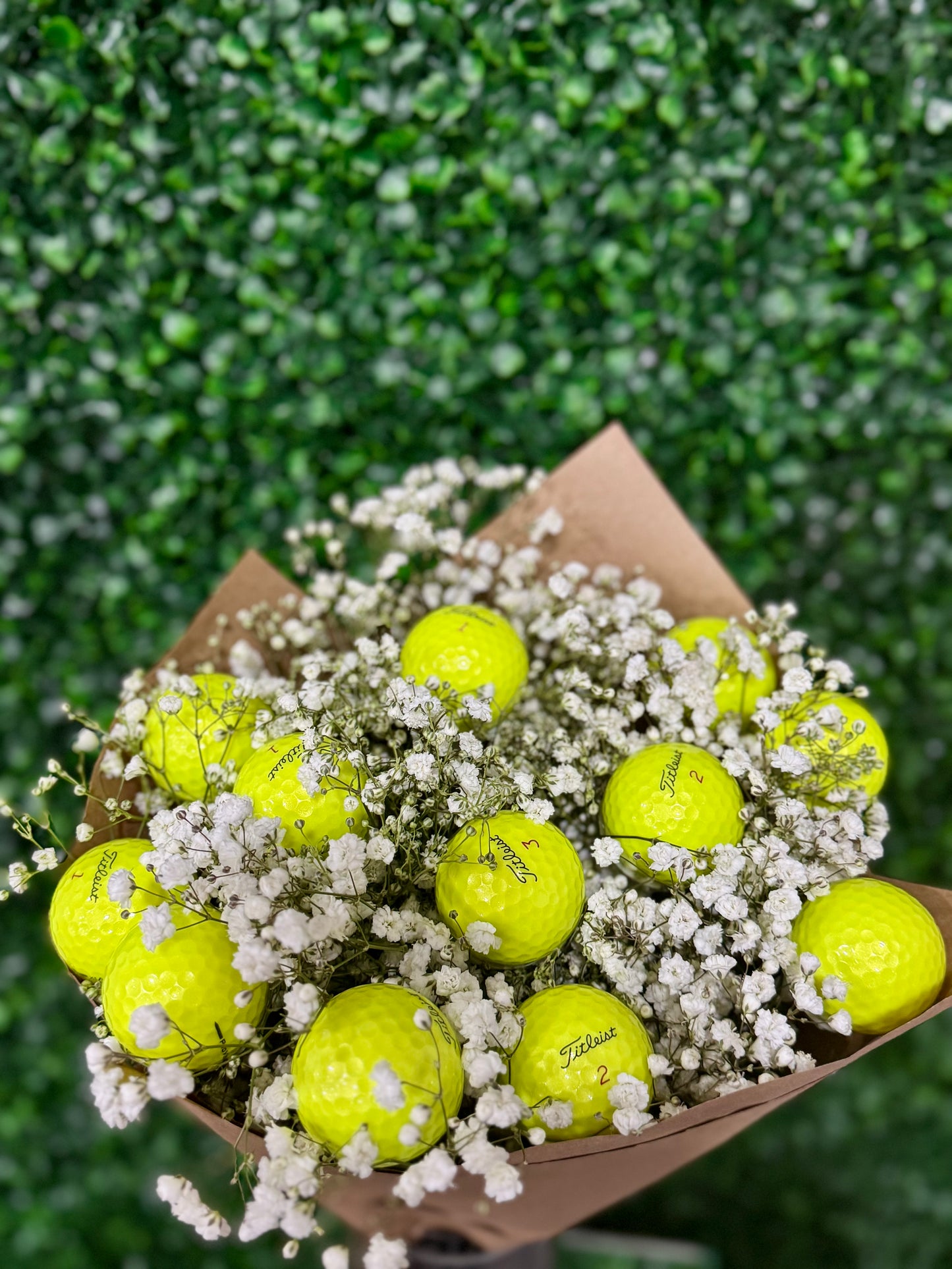 Golf ball bouquet