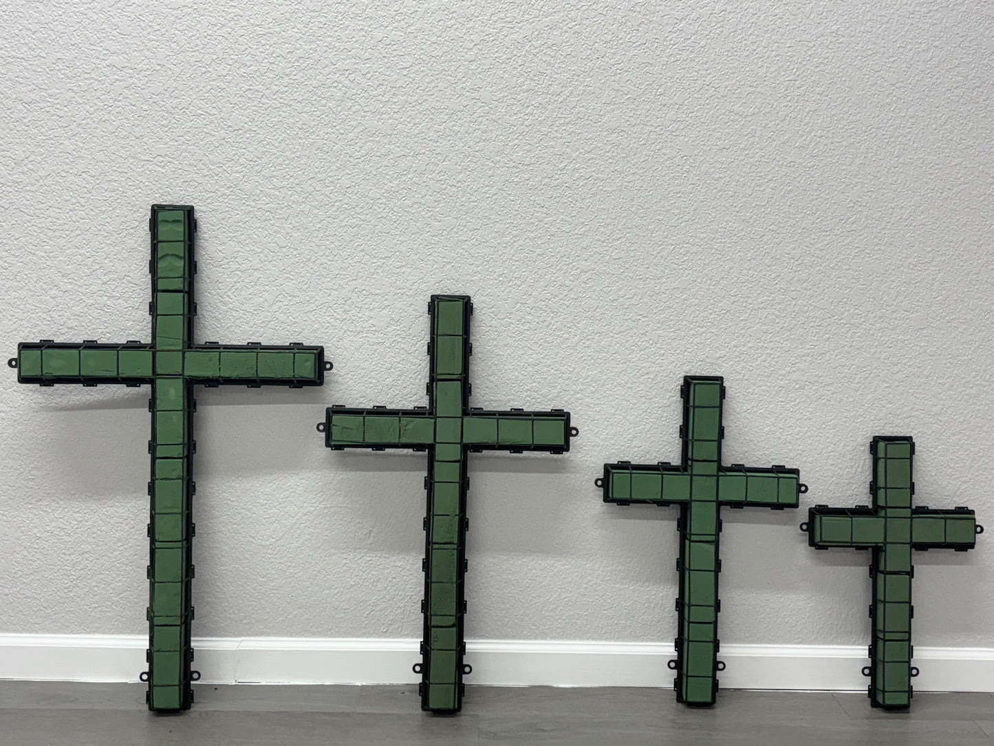 36" Cross Standing Spray