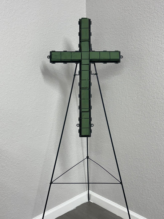 30" Cross Standing Spray
