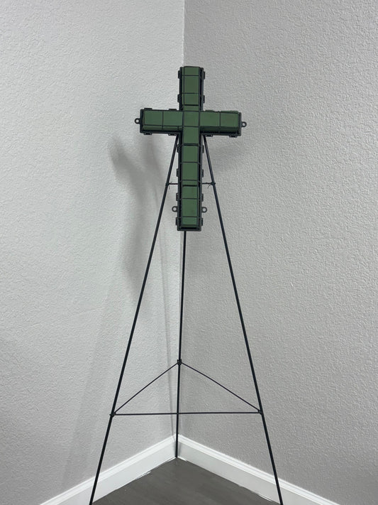 20" Cross Standing Spray